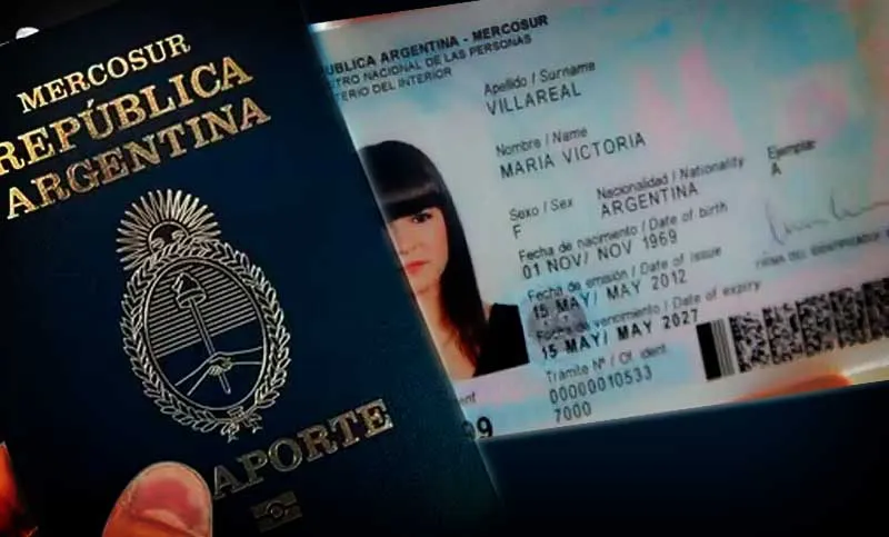 Nuevos valores para DNI y pasaporte