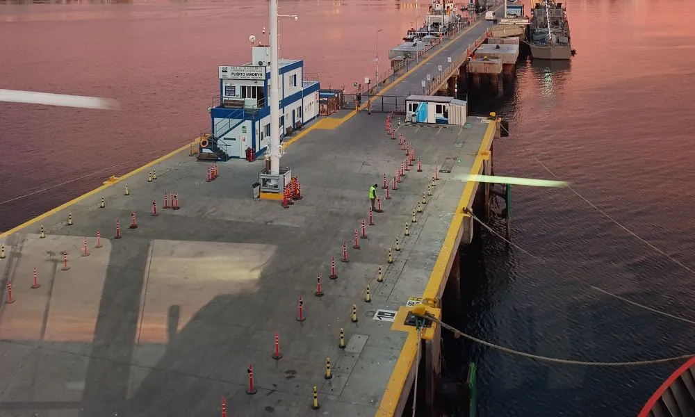 Irizar vista del muelle