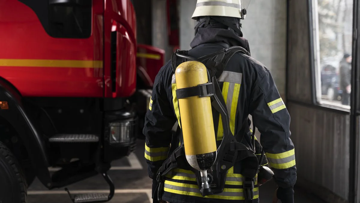 Bombero, incendio, foto ilustrativa fuente Magnific