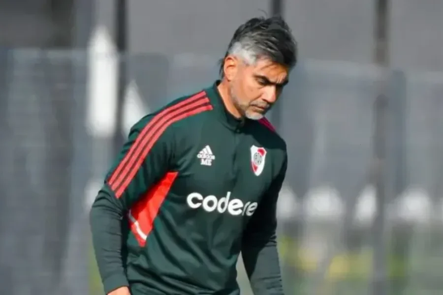 Escudero será el DT interino de River