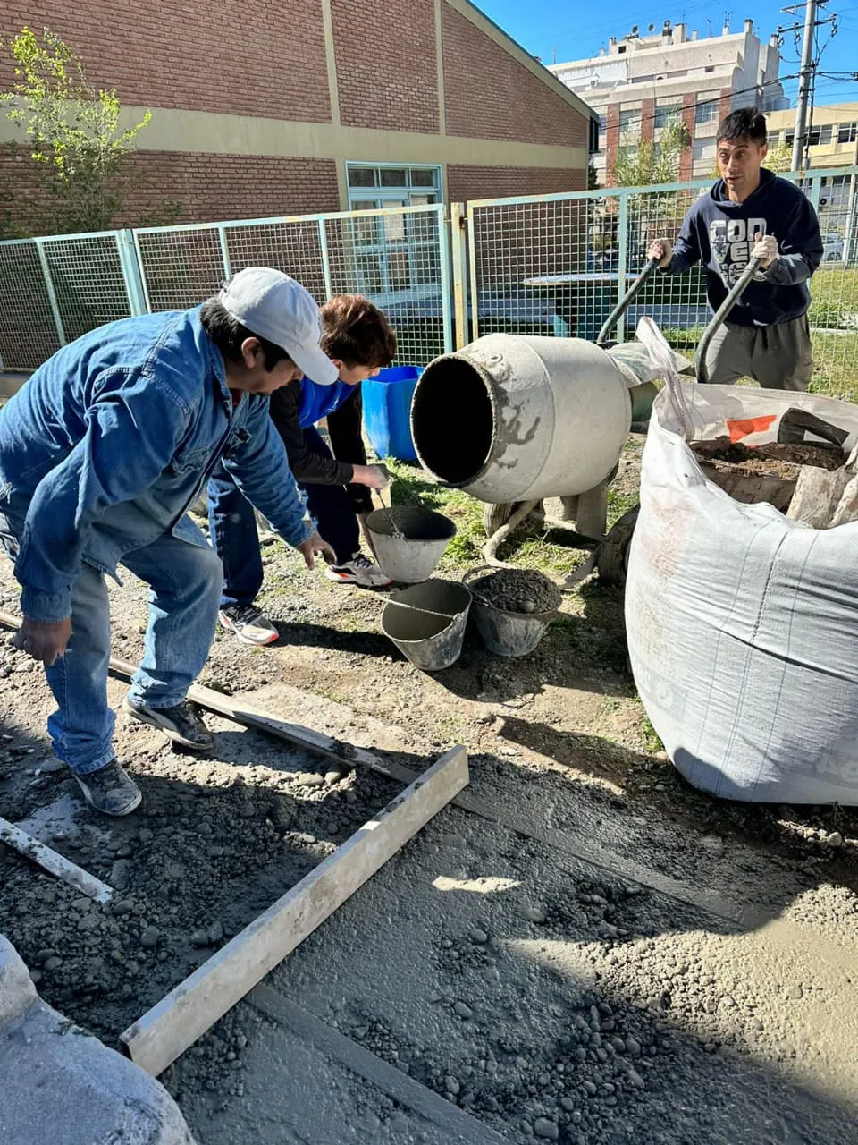 Reparaciones Escuela 714 municipio Trelew 1