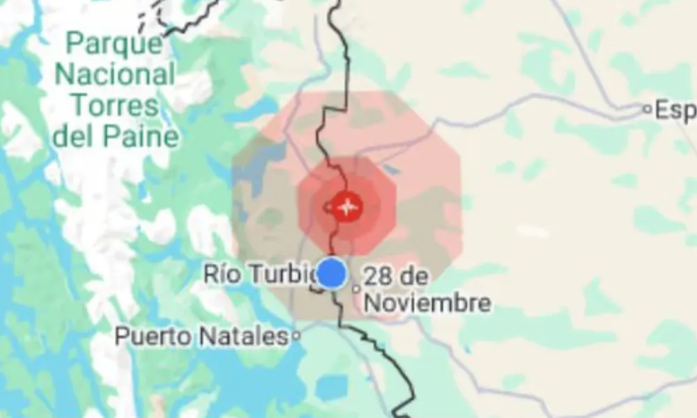 sismo en chile se sintió en Santa Cruz
