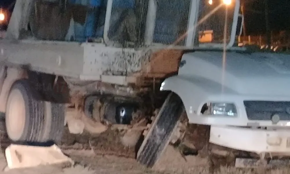 Choque viernes a la madrygada en Madryn