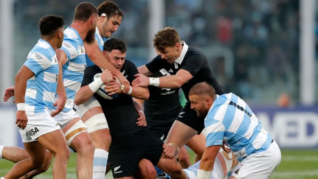 Los Pumas jugaron con el corazón en la mano ante los All Blacks.