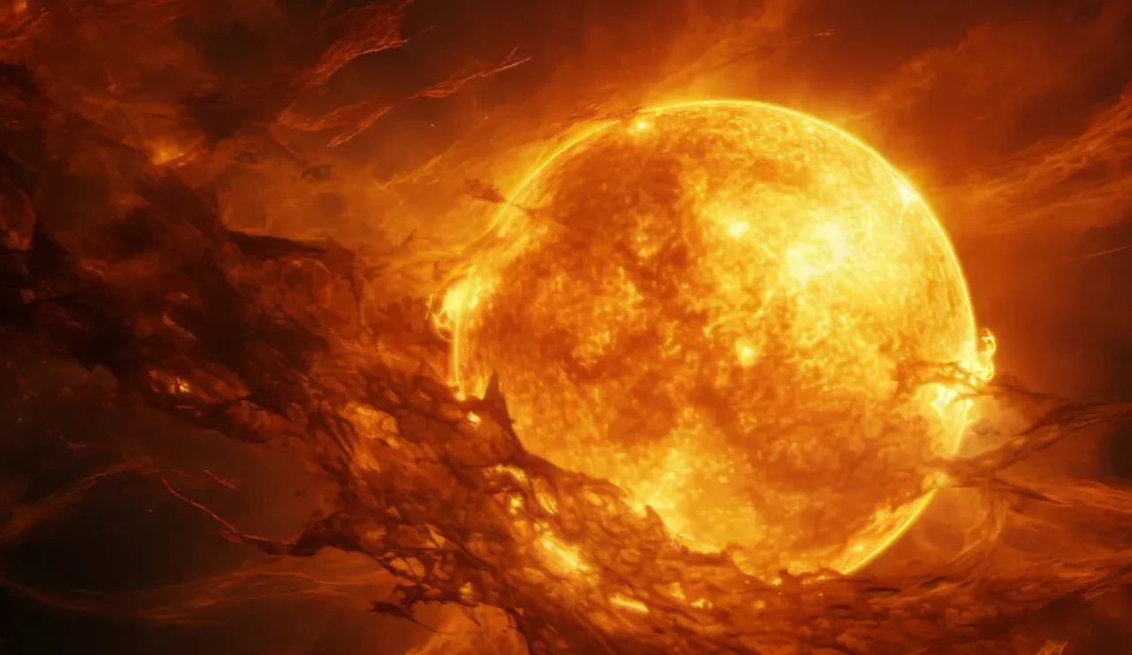 tormenta solar