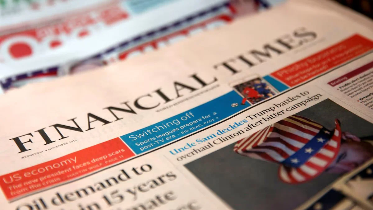 Financial Times. Foto REUTERS/Shannon Stapleton/File Photo/Infobae