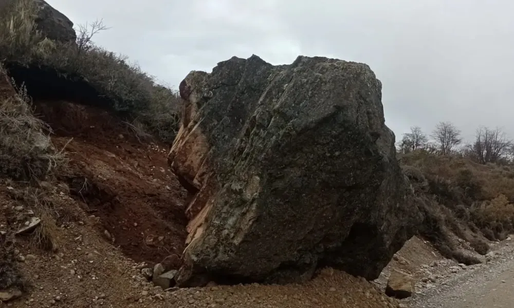 Roca en Ruta 19