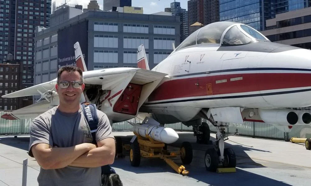 Bruno Sancci avión