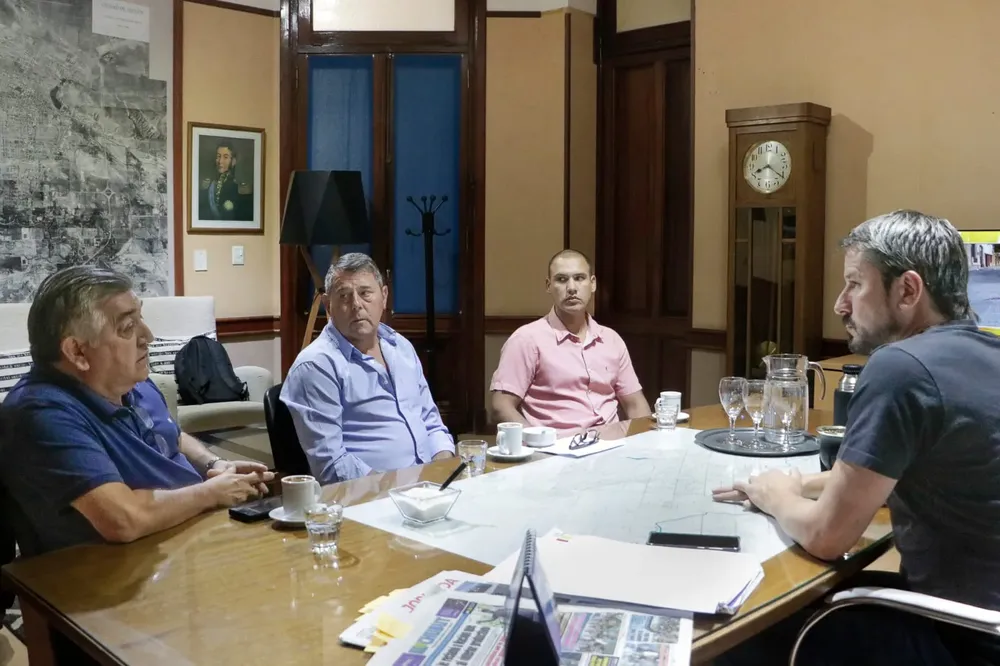 Merino recibio a la cupula de la CGT