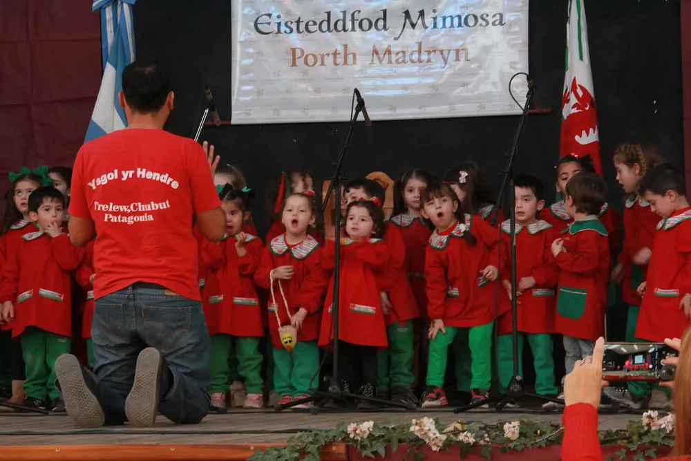 El Eisteddfod Mimosa Porth Madryn, se realizo en la Escuela 789