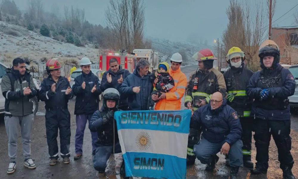 Simón es recibido en Loncopue