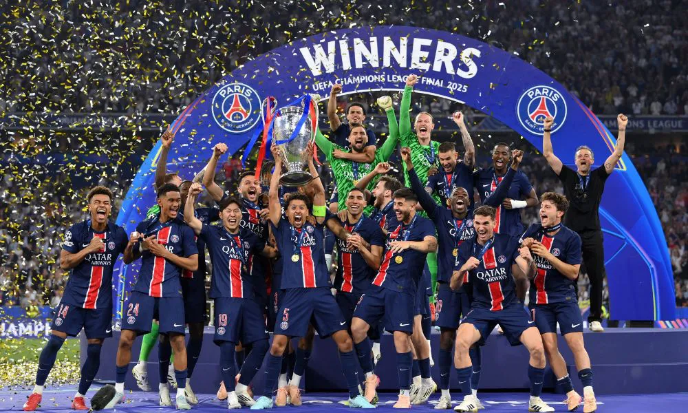 PSG campeón Foto PSG en X