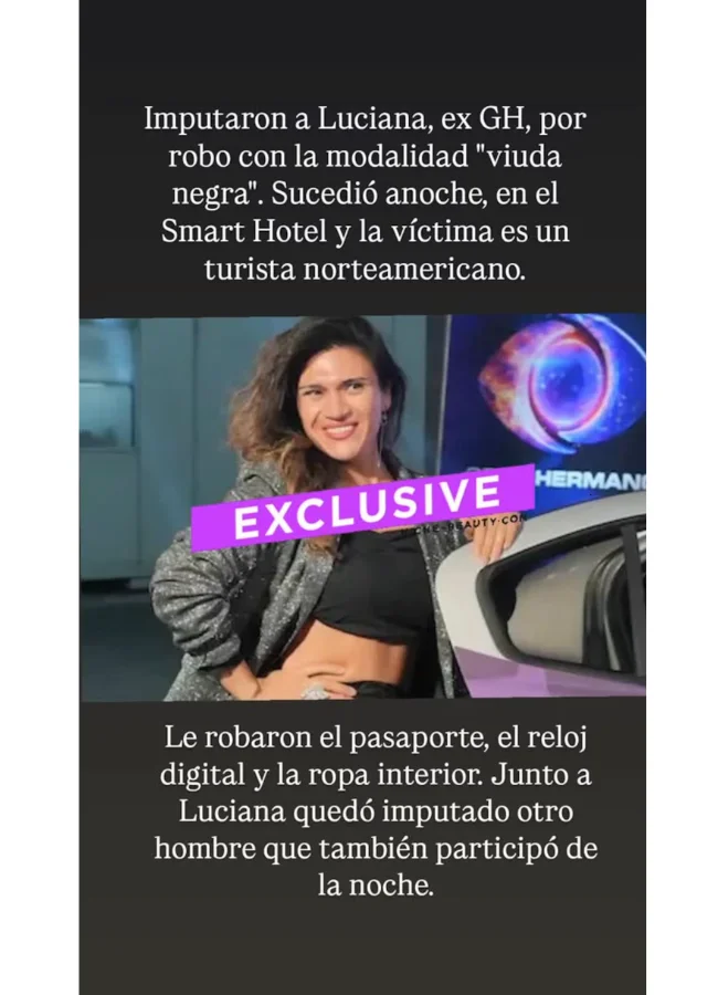 ex participante de Gran Hermano