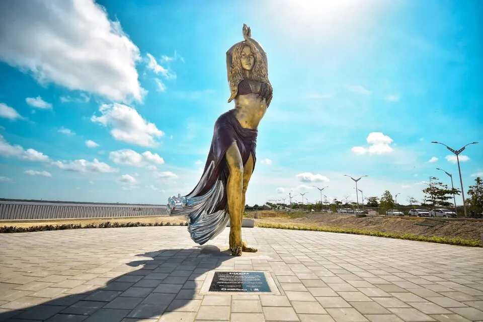 Shakira tiene estatua en Barranquilla 1