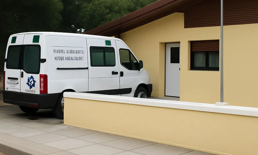 Hospital de Puerto Pirámides foto ilustrativa reeditada por LA17