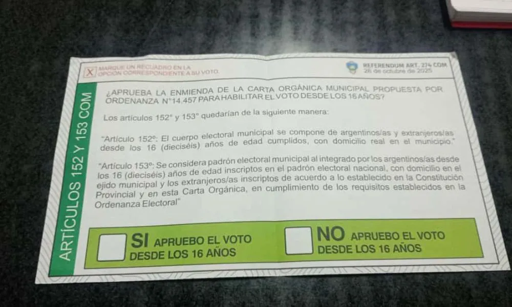 Referendum en Madryn