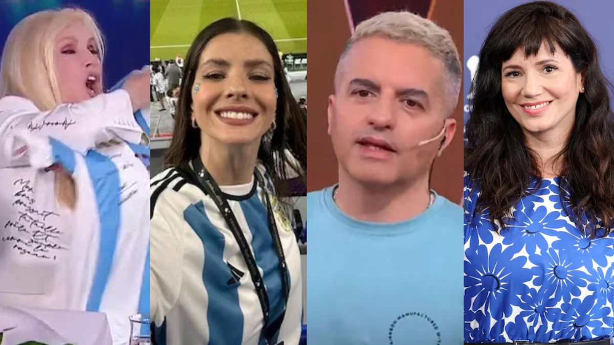 Famosos hinchada