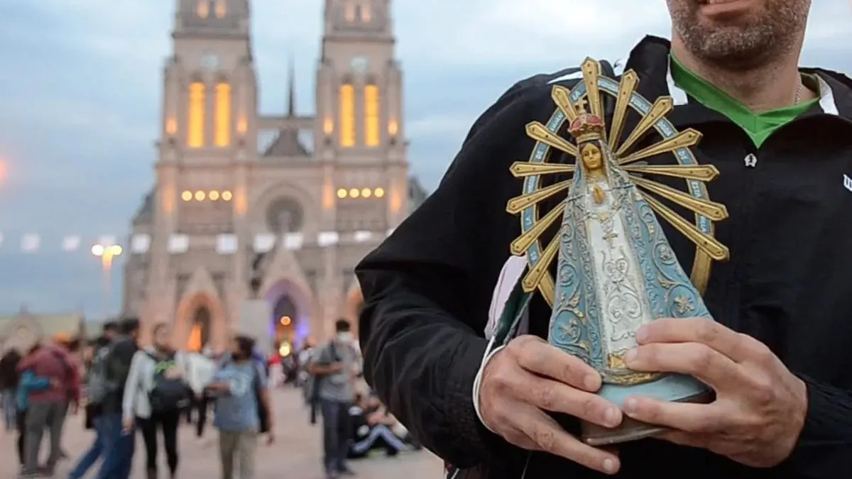 Peregrinación a Luján. Foto Santuario de Luján