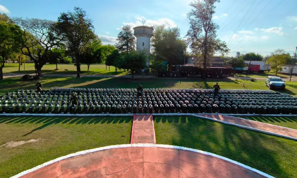Detectan en Chaco un camión con 250 mil atados de cigarrillos ocultos entre hierros