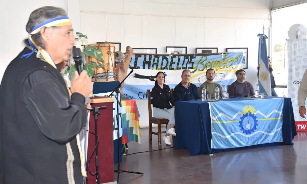 Se presento la 7º edicion de la Marcha de los Bombos
