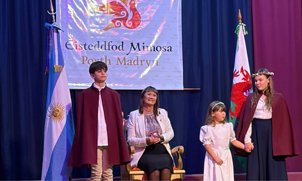 Ganadora del Eisteddfod Mimosa 