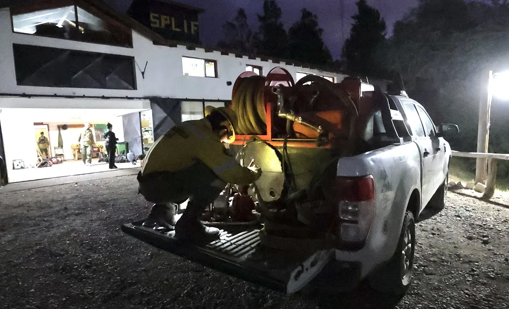 incendio en El Bolsón