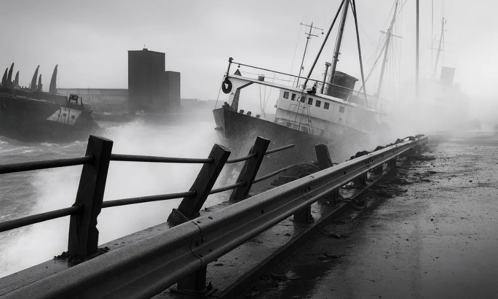 Temporal del 91 en Madryn