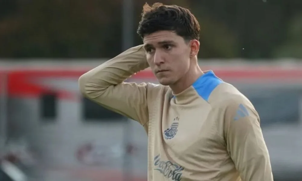 Leonardo Balerdi, uno de los defensores que venía ganando protagonismo dentro del plantel.