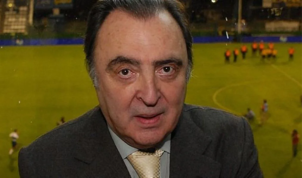 El histórico periodista y relator televisivo falleció a los 78 años en Buenos Aires.