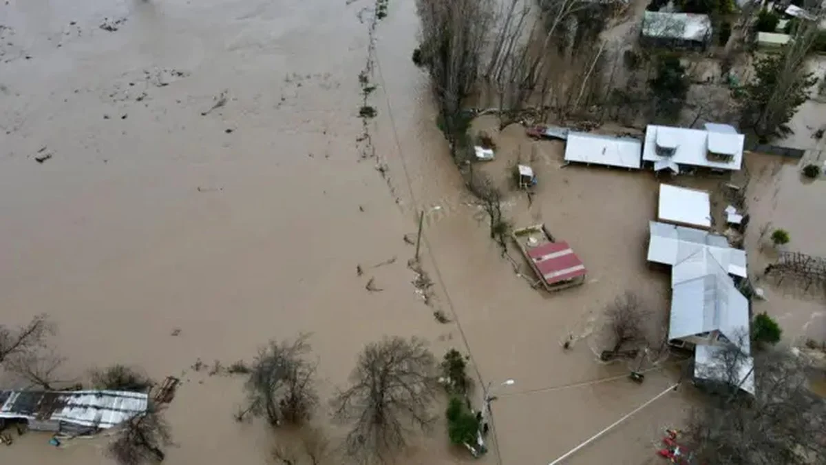 Inundación en Chile (BBC)