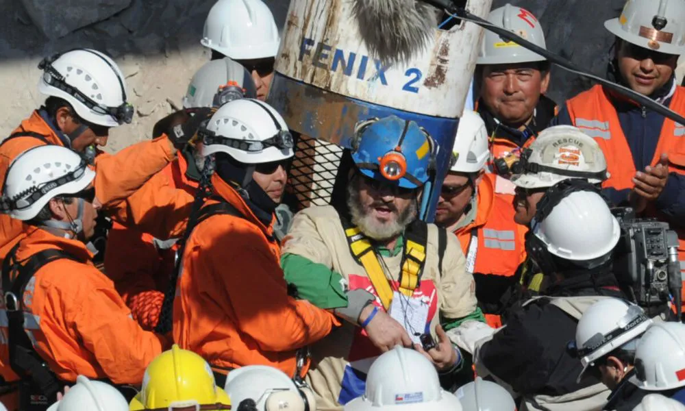 Rescate de los 33 mineros chilenos. Foto: Rodrigo Aragua / AFP / France 24