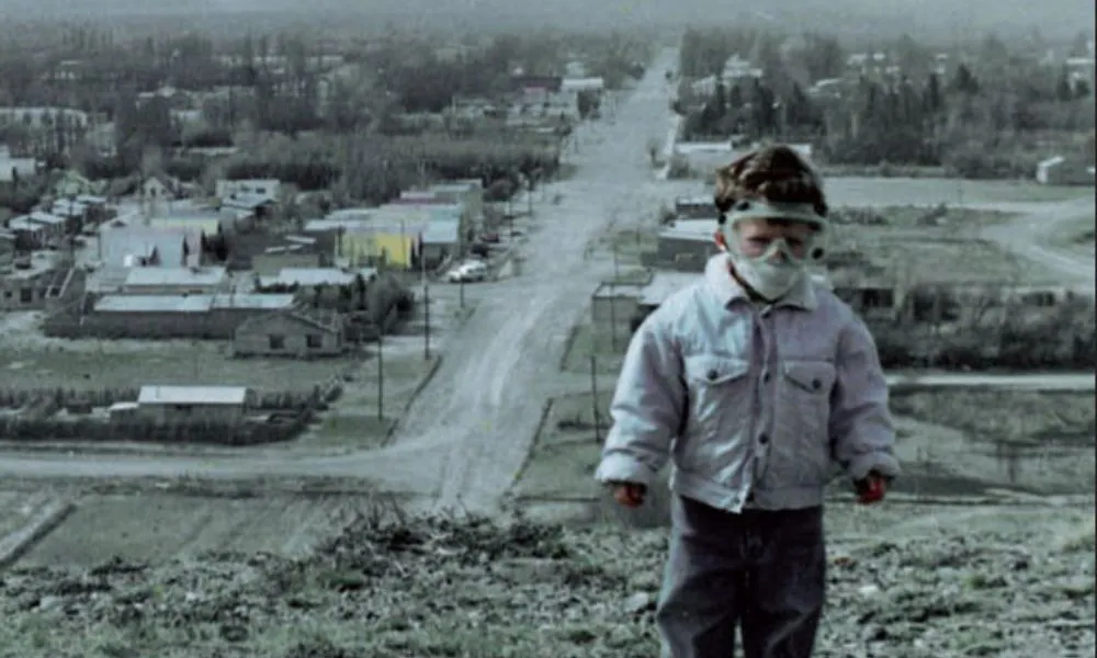 La ceniza del Hudson llegó a Madryn 2