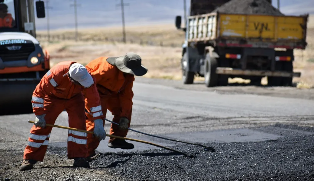 Mantenimiento en las Rutas Nacionales de Chubut