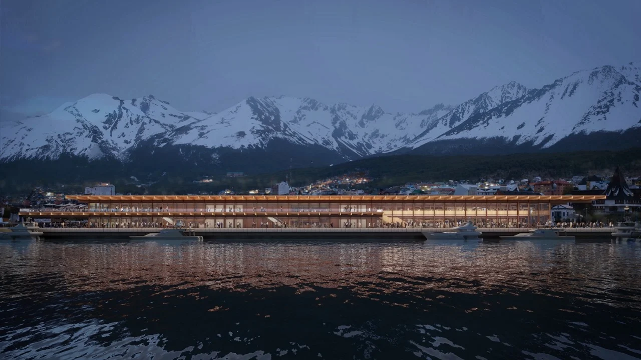 Proyecto de la terminal de cruceros en Ushuaia