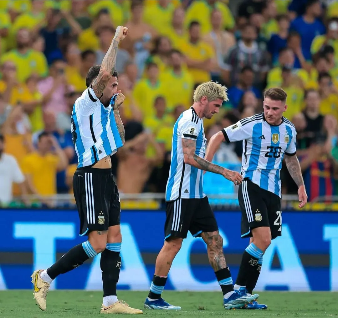 INOLVIDABLE TRIUNFO DE ARGENTINA EN BRASIL