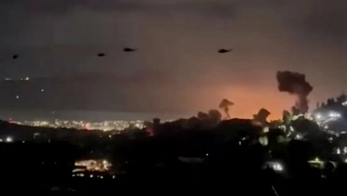 bombardeo caracas