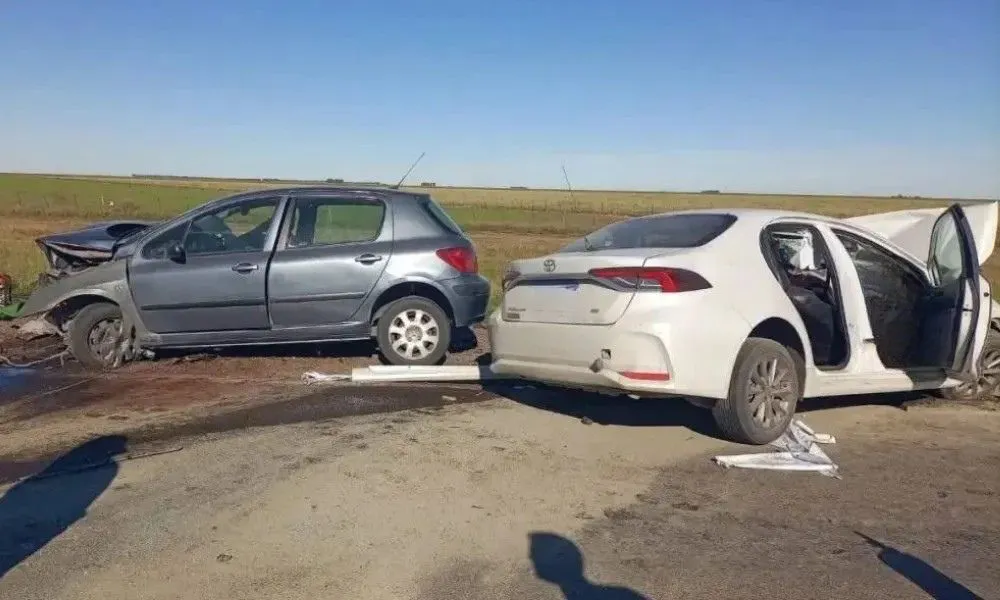 Choque Ruta 3 al sur de Bahía Blanca