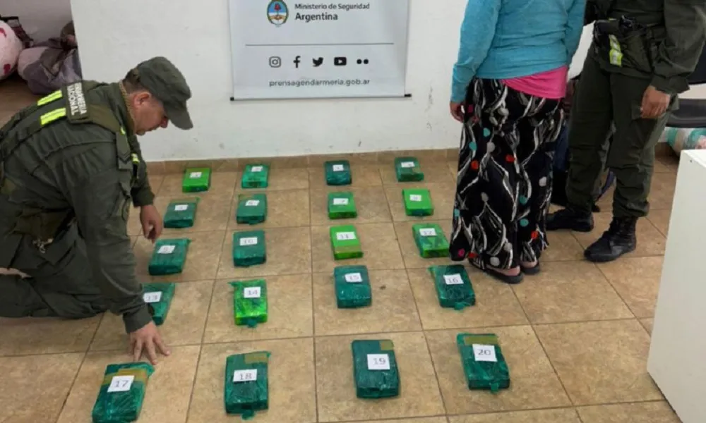 Cocaina en tour de compras