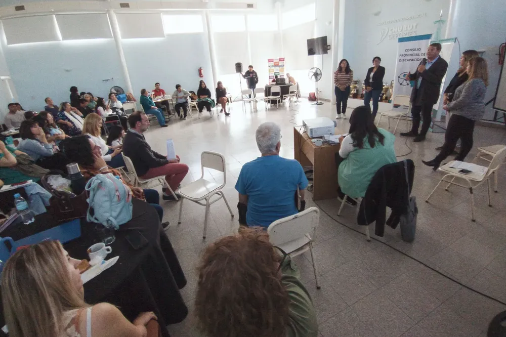 Culminó en Rawson la 55° Asamblea Ordinaria del Consejo Provincial de Discapacidad (2)