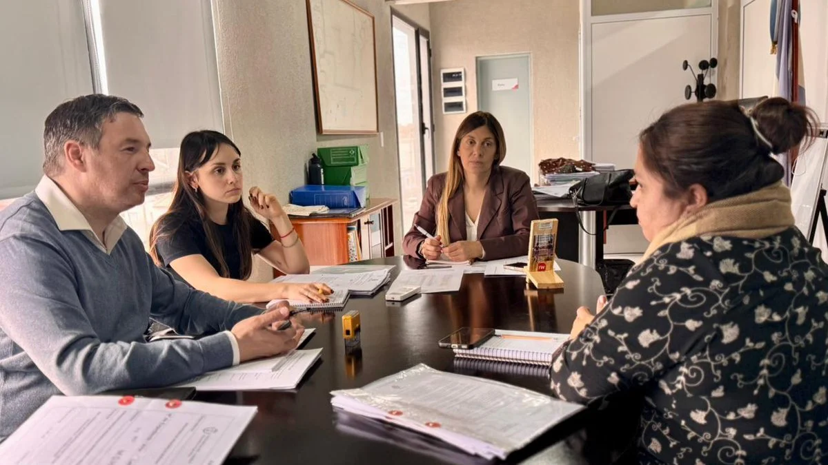 Reunión con la Ministra de Desarrollo Humano