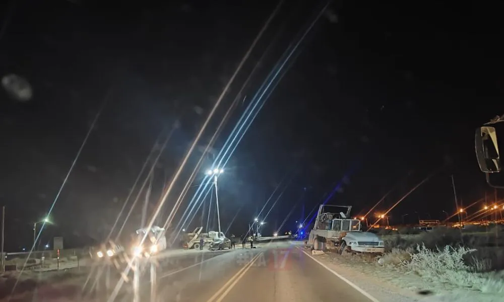 Fuerte choque en Madryn