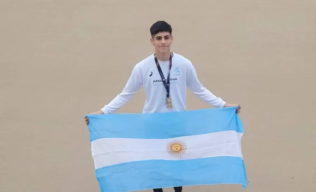 EL MADRYNENSE AGUSTÍN CORONEL LOGRÓ EL ORO EN 300 METROS