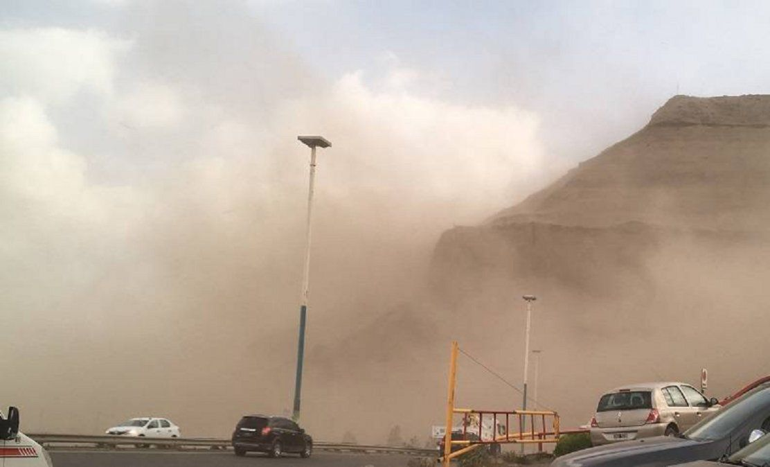 Alerta por viento