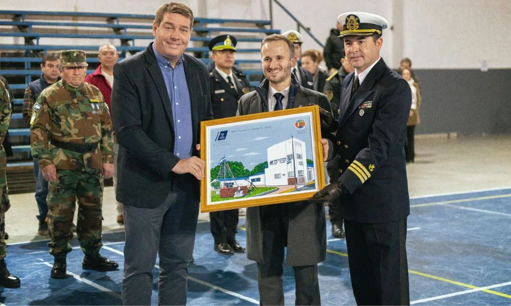 Aniversario de la Prefectura Naval Argentina, en Rawson