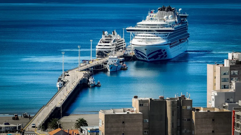 Cruceros llegaron a Madryn