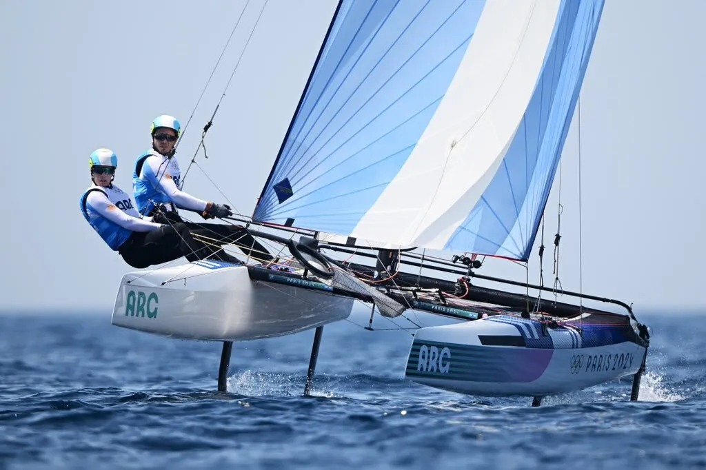 Medalla de Plata en Vela