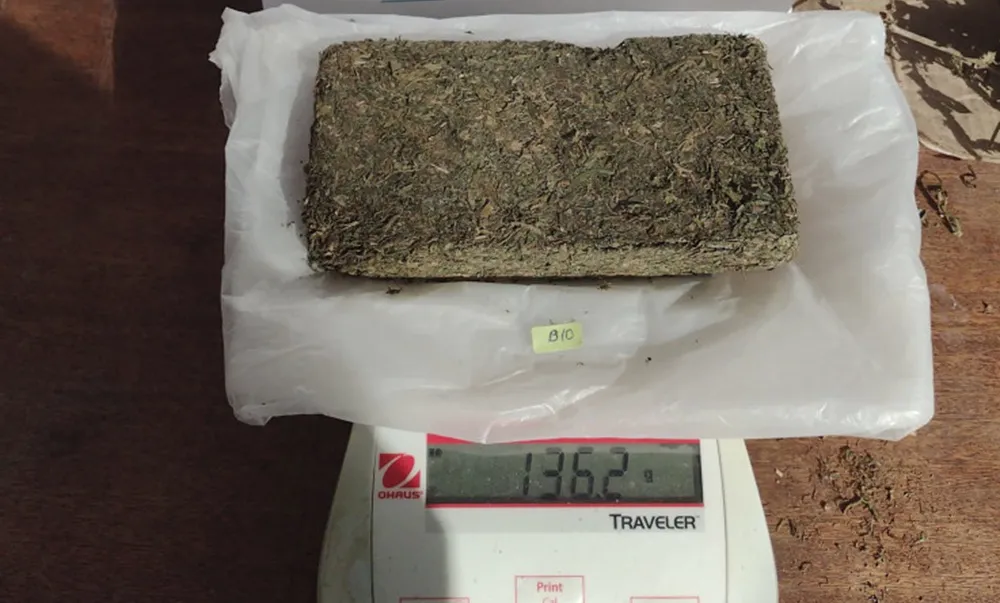 Marihuana incautada