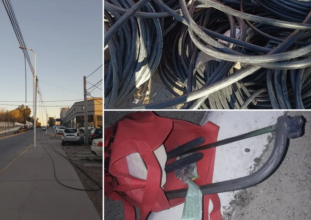 Otro robo de cables frustrado