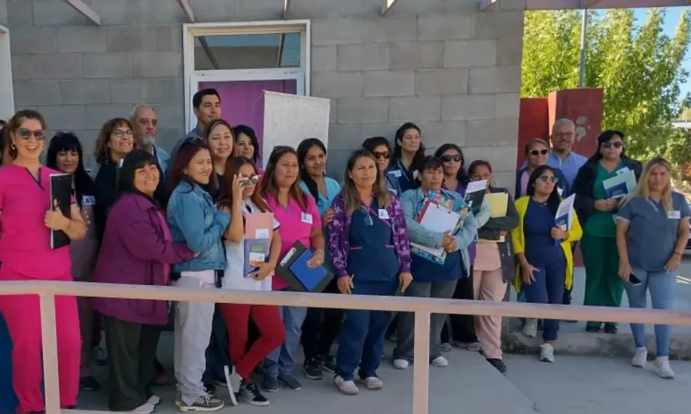 Censo sanitario en Trelew