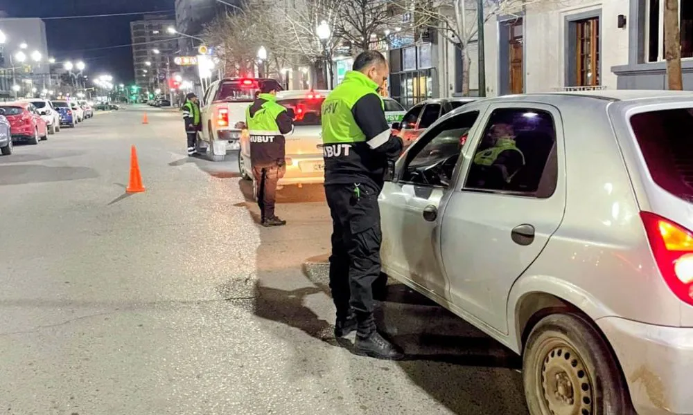 Controles viales en Chubut